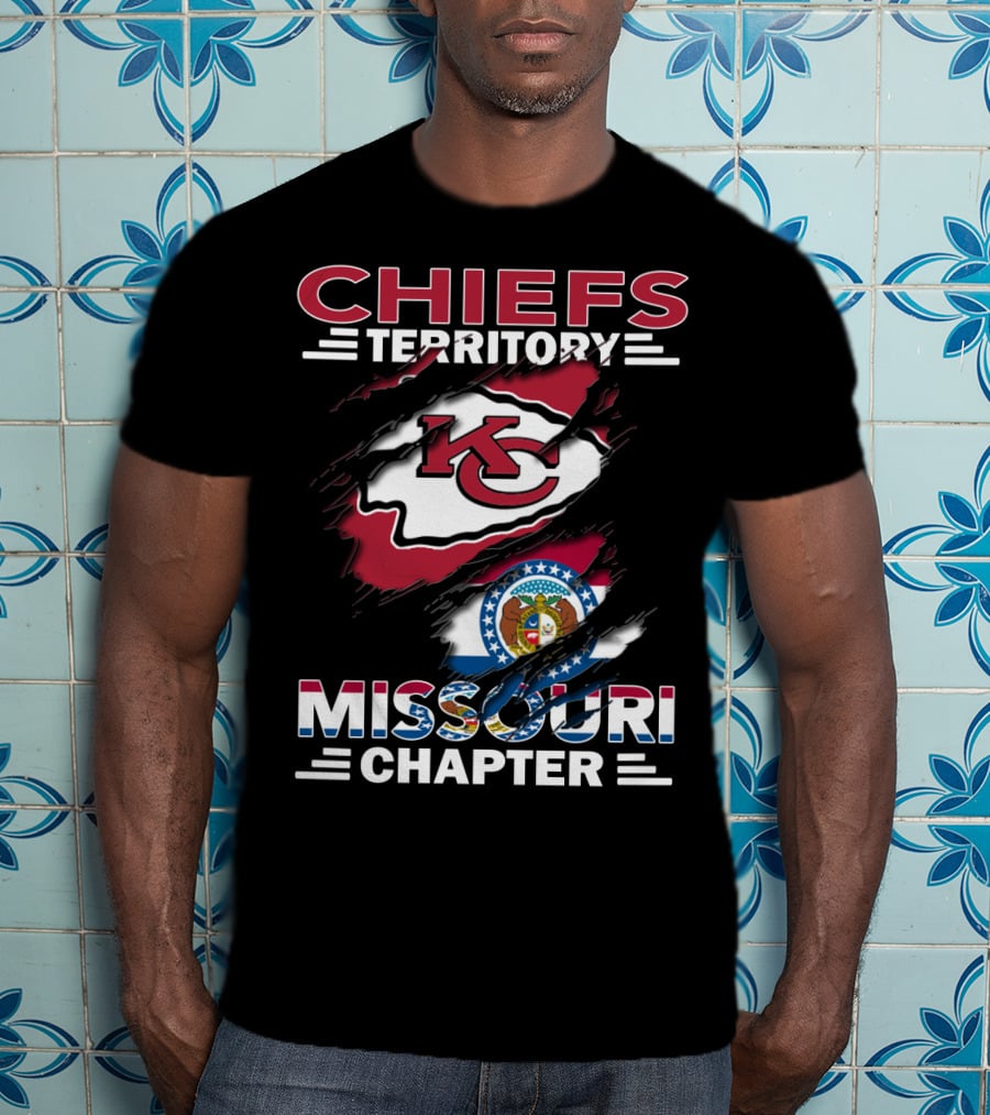 CHIEFS TERRITORY KC Missouri Chapter T-Shirt