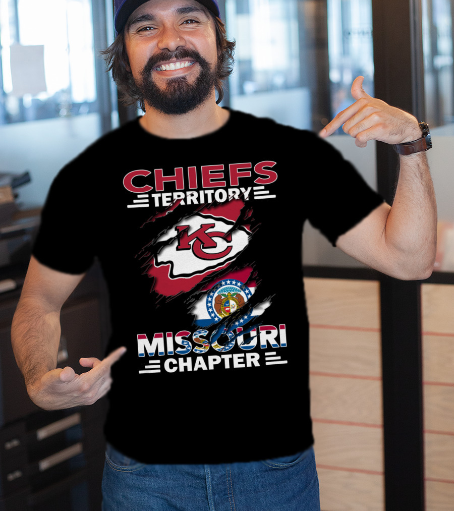 CHIEFS TERRITORY KC Missouri Chapter T-Shirt