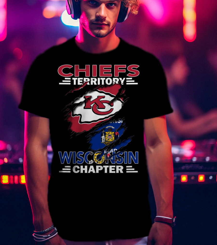 Chiefs Territory KC Wisconsin Chapter T-Shirt