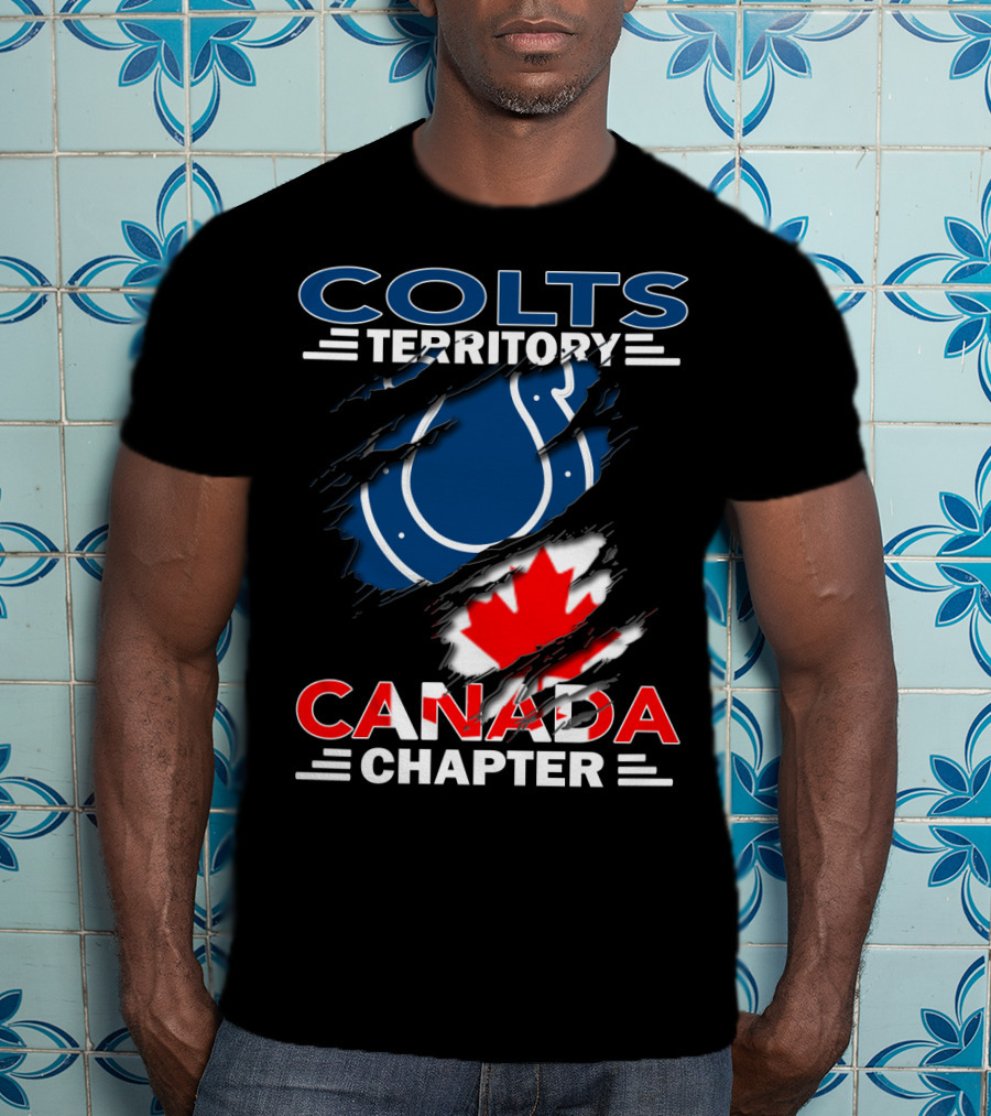 Colts Territory Canada Chapter Flag T-Shirt