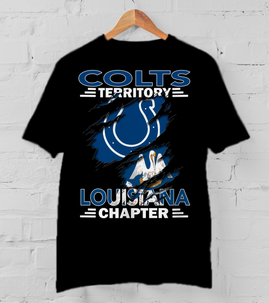 Colts Territory Louisiana Chapter Pelican T-Shirt