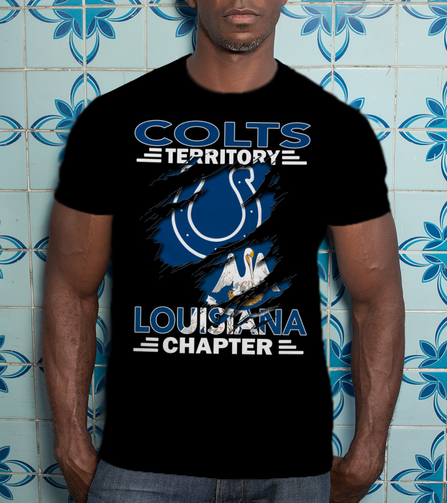 Colts Territory Louisiana Chapter Pelican T-Shirt