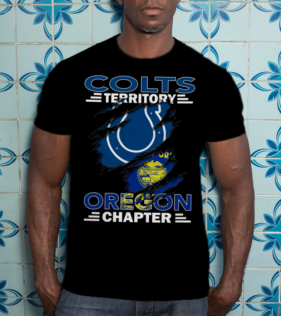 Colts Territory Oregon Chapter Indianapolis Colts T-Shirt