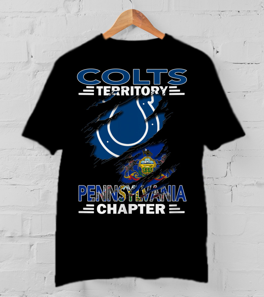 Colts Territory Pennsylvania Chapter Flag T-Shirt