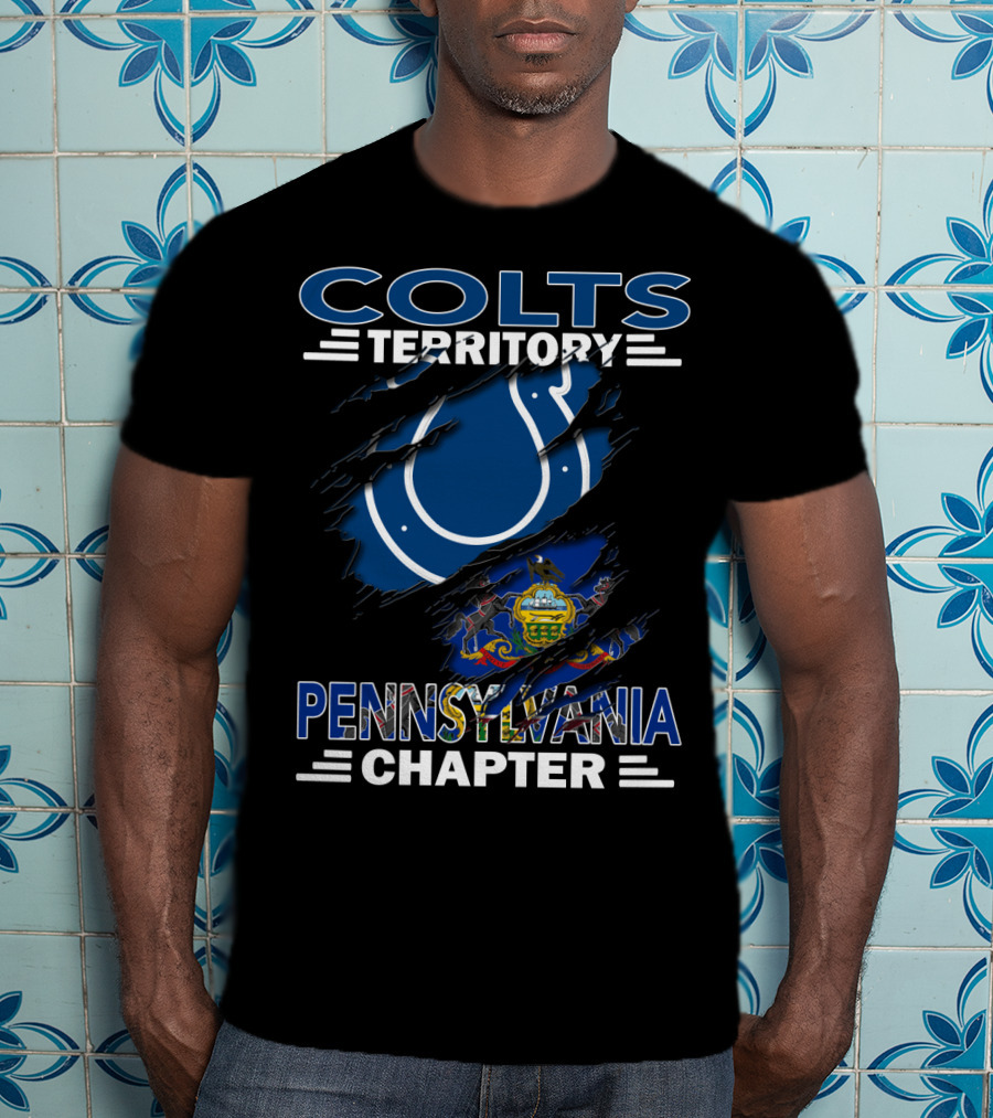 Colts Territory Pennsylvania Chapter Flag T-Shirt