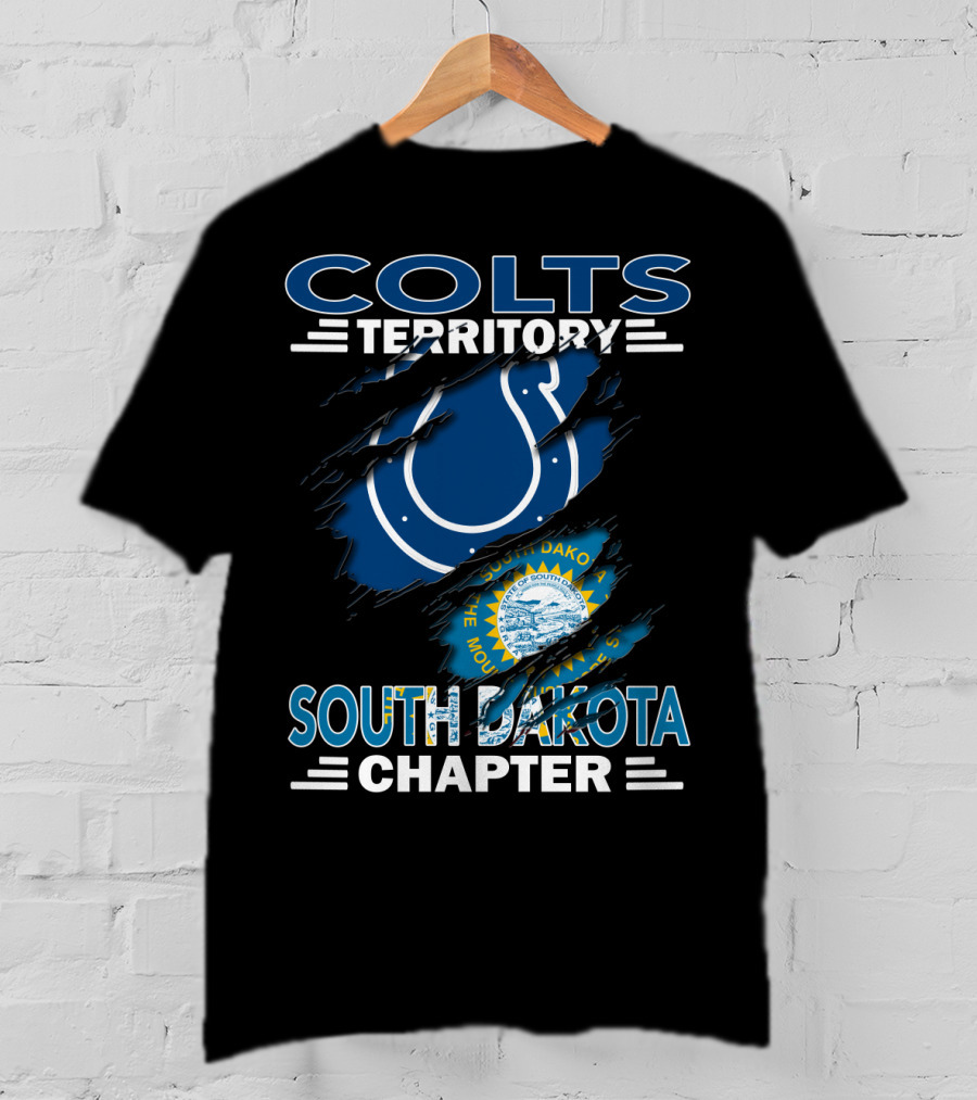 Colts Territory South Dakota Chapter Indianapolis Colts Fans Group T-Shirt