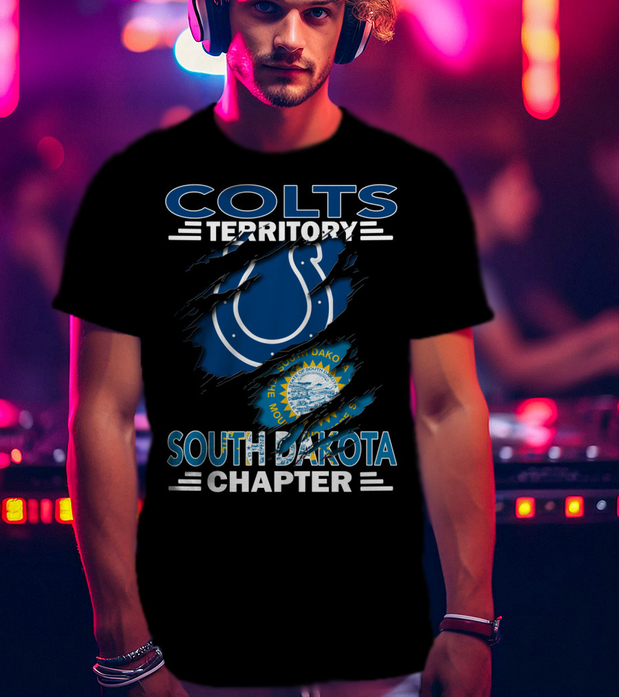 Colts Territory South Dakota Chapter Indianapolis Colts Fans Group T-Shirt