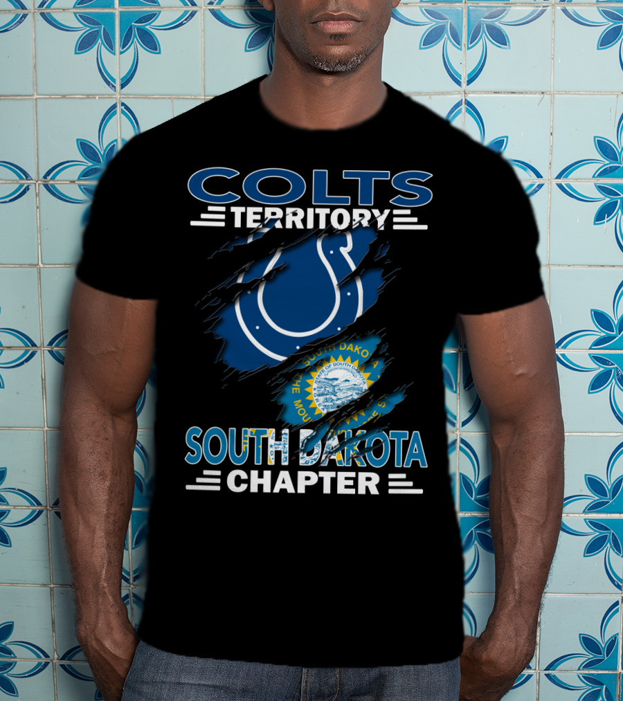 Colts Territory South Dakota Chapter Indianapolis Colts Fans Group T-Shirt