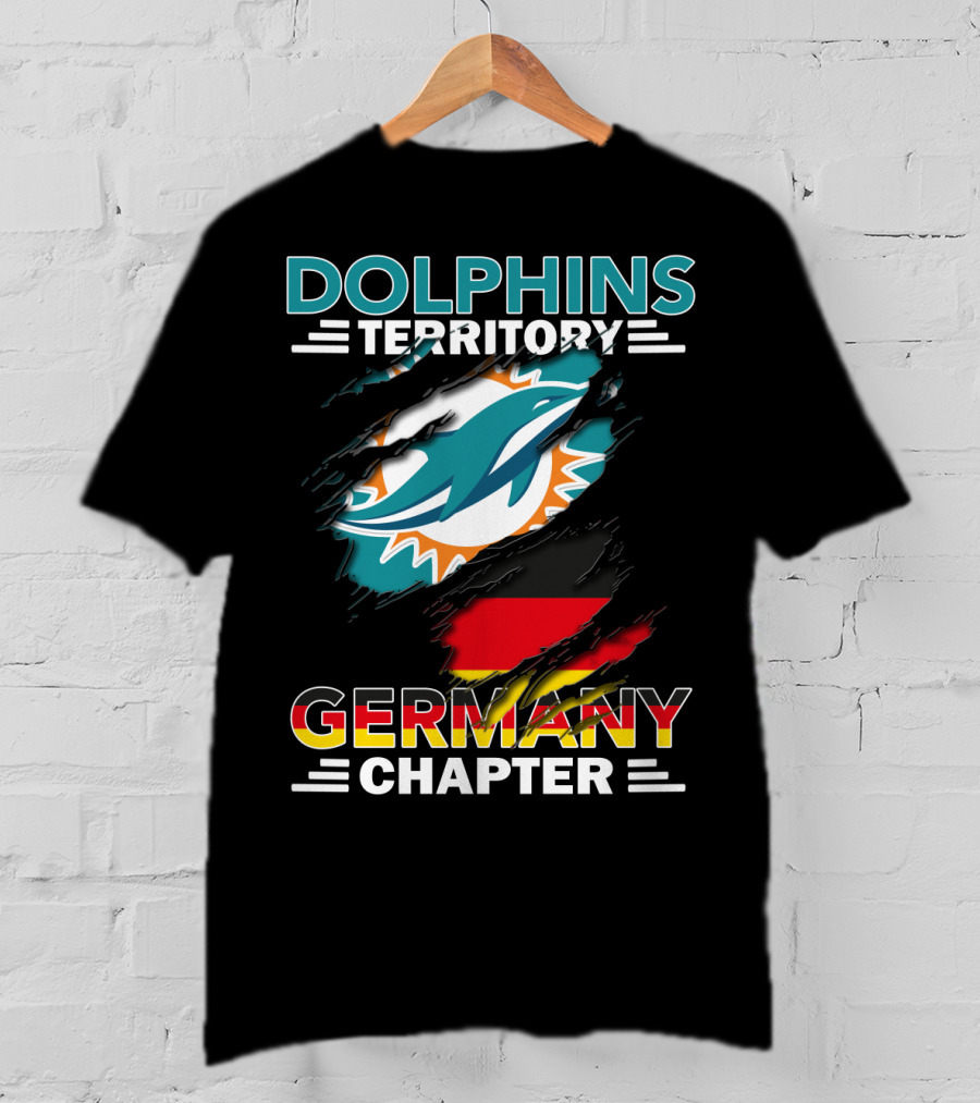 Dolphins Territory Germany Chapter Miami Dolphins T-Shirt