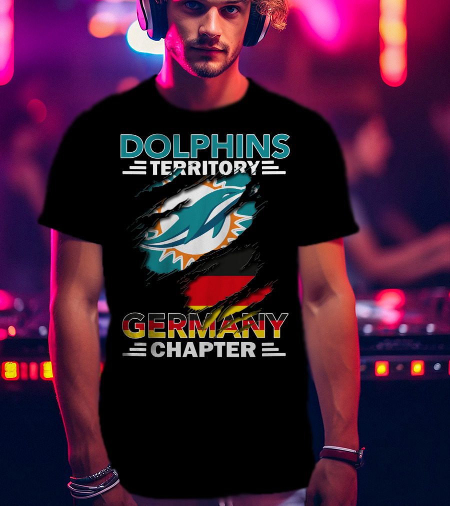 Dolphins Territory Germany Chapter Miami Dolphins T-Shirt