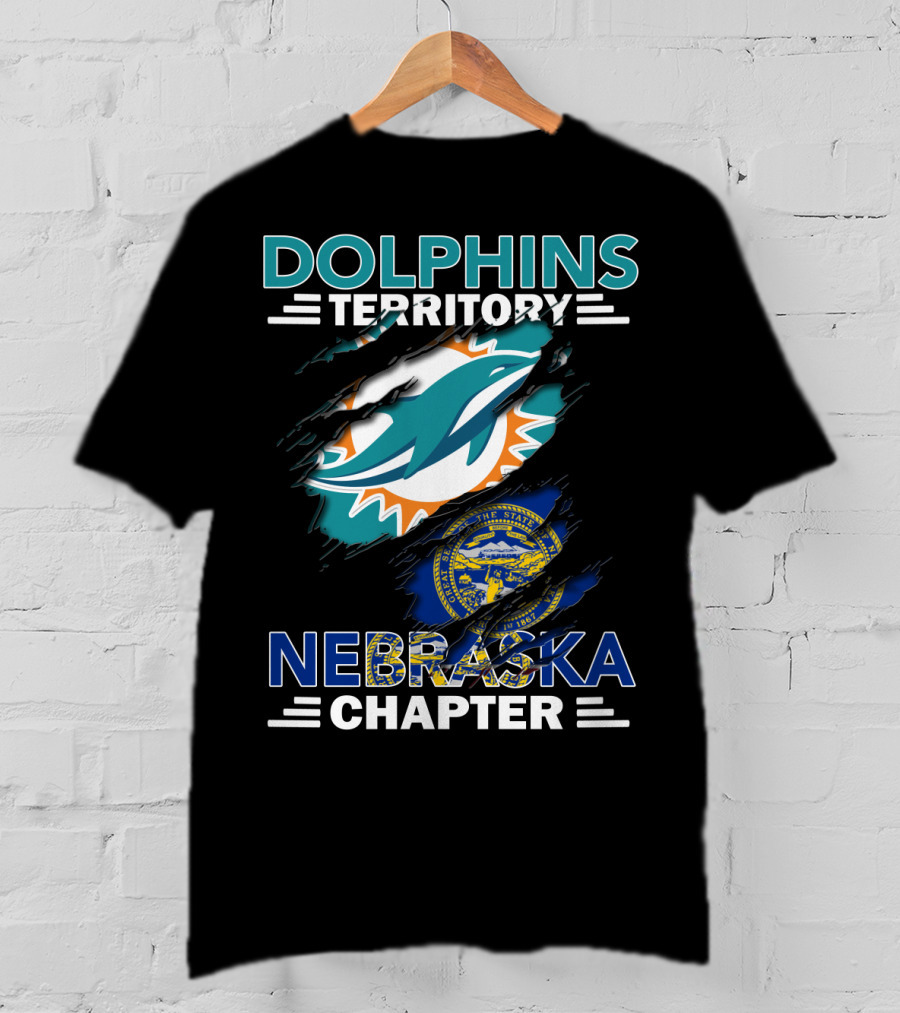 Dolphins Territory Miami Nebraska Chapter T-Shirt