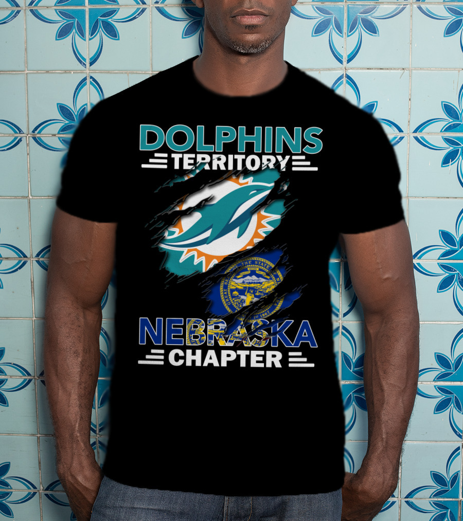 Dolphins Territory Miami Nebraska Chapter T-Shirt