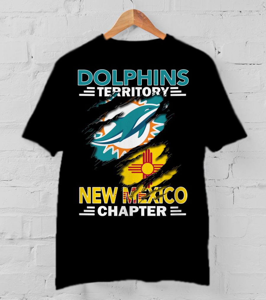 Dolphins Territory New Mexico Chapter Miami Dolphins Zia T-Shirt