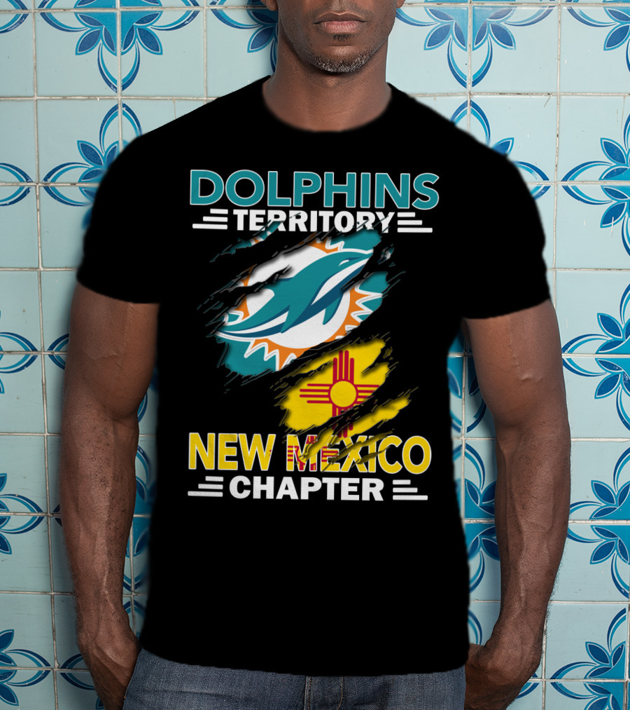 Dolphins Territory New Mexico Chapter Miami Dolphins Zia T-Shirt