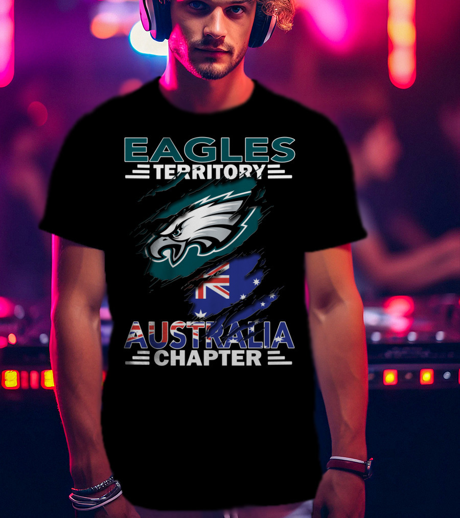 Eagles Territory Australia Chapter Flag T-Shirt