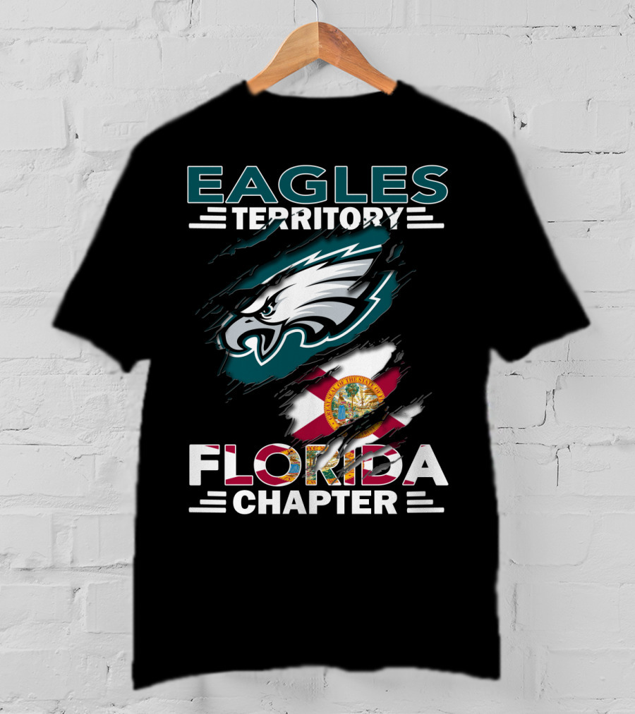 Eagles Territory Florida Chapter Flag T-Shirt