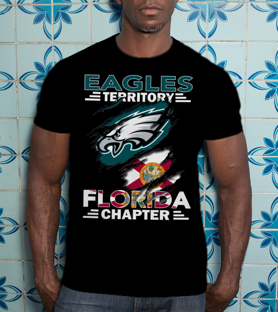 Eagles Territory Florida Chapter Flag T-Shirt