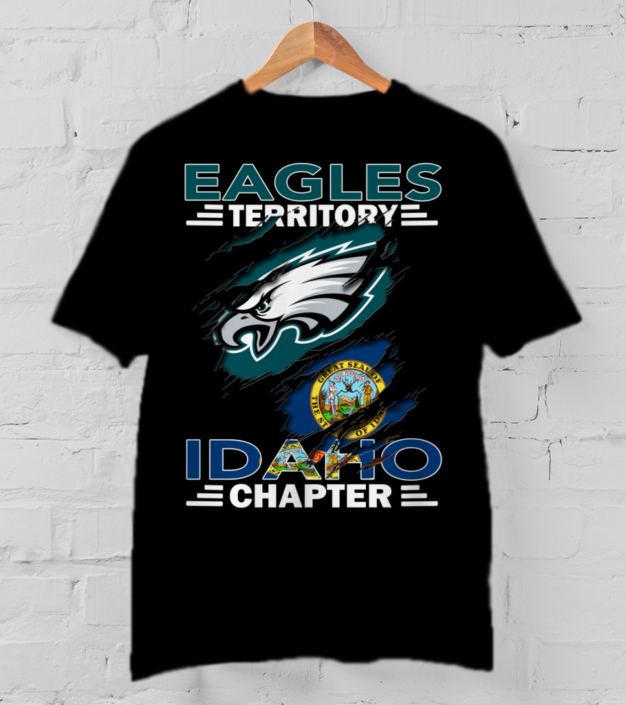Eagles Territory Idaho Chapter Great Seal Of Idaho T-Shirt