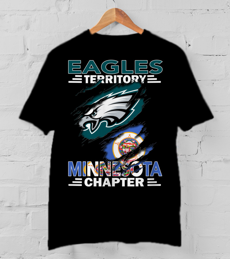 Eagles Territory Minnesota Chapter NFL Fan Club T-Shirt
