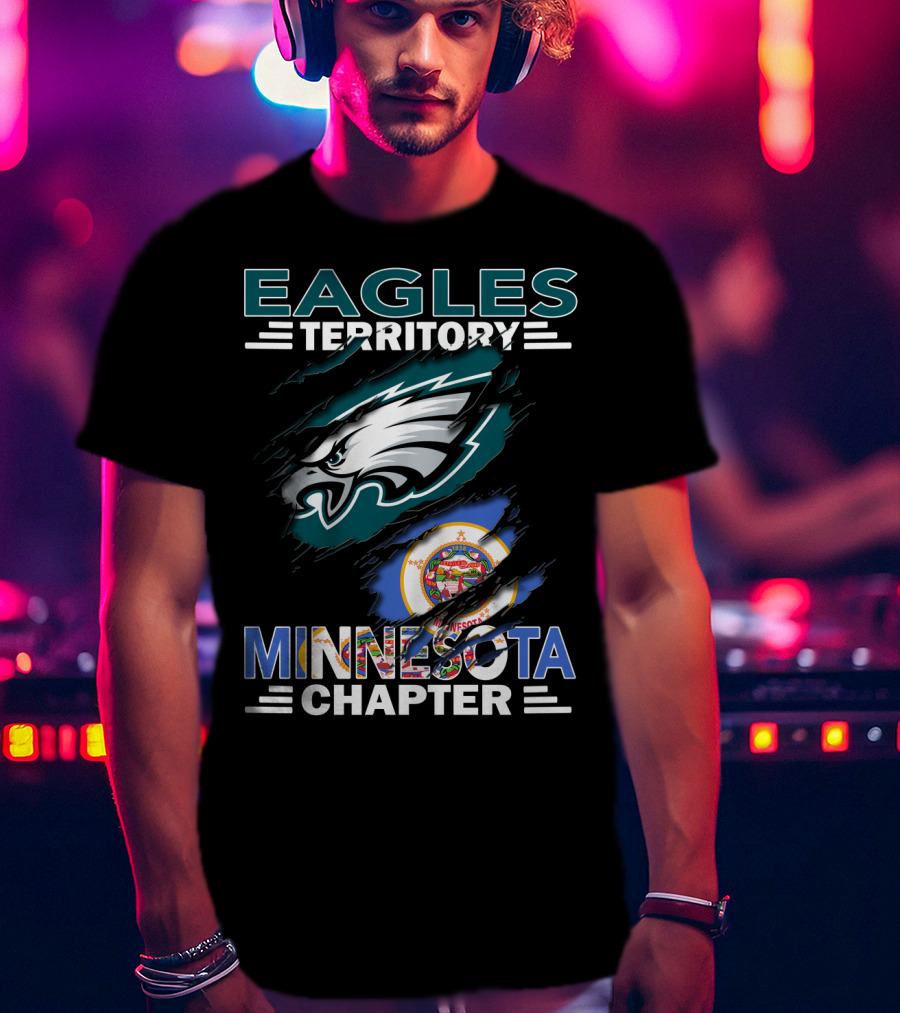 Eagles Territory Minnesota Chapter NFL Fan Club T-Shirt