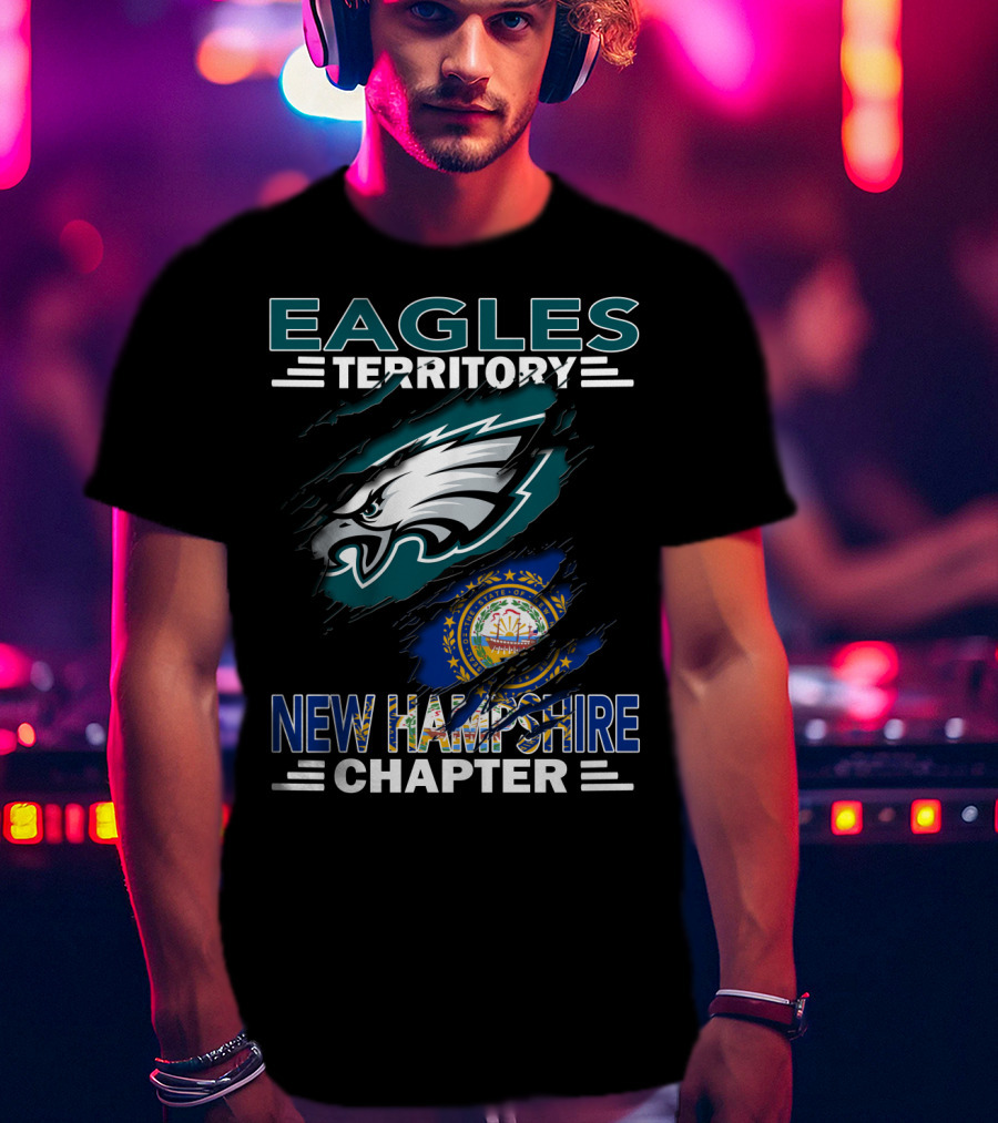 Eagles Territory New Hampshire Chapter Philadelphia Eagles T-Shirt