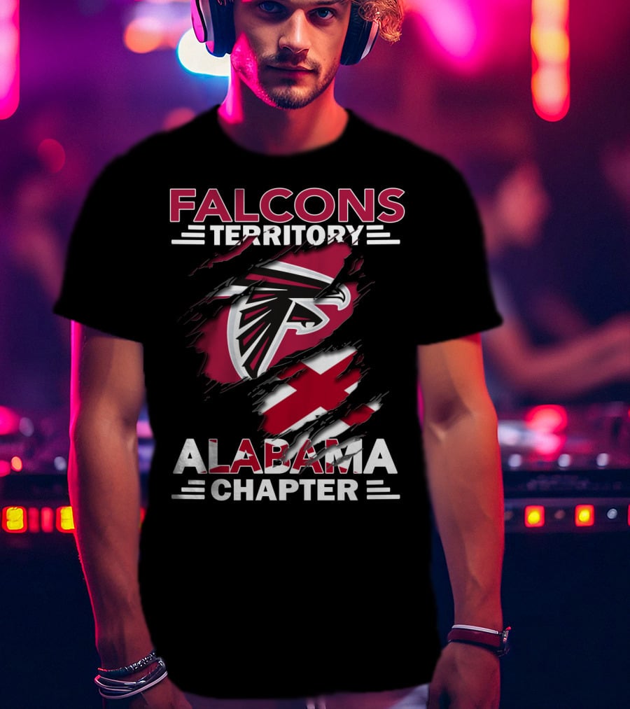 Falcons Territory Alabama Chapter Fan Club T-Shirt