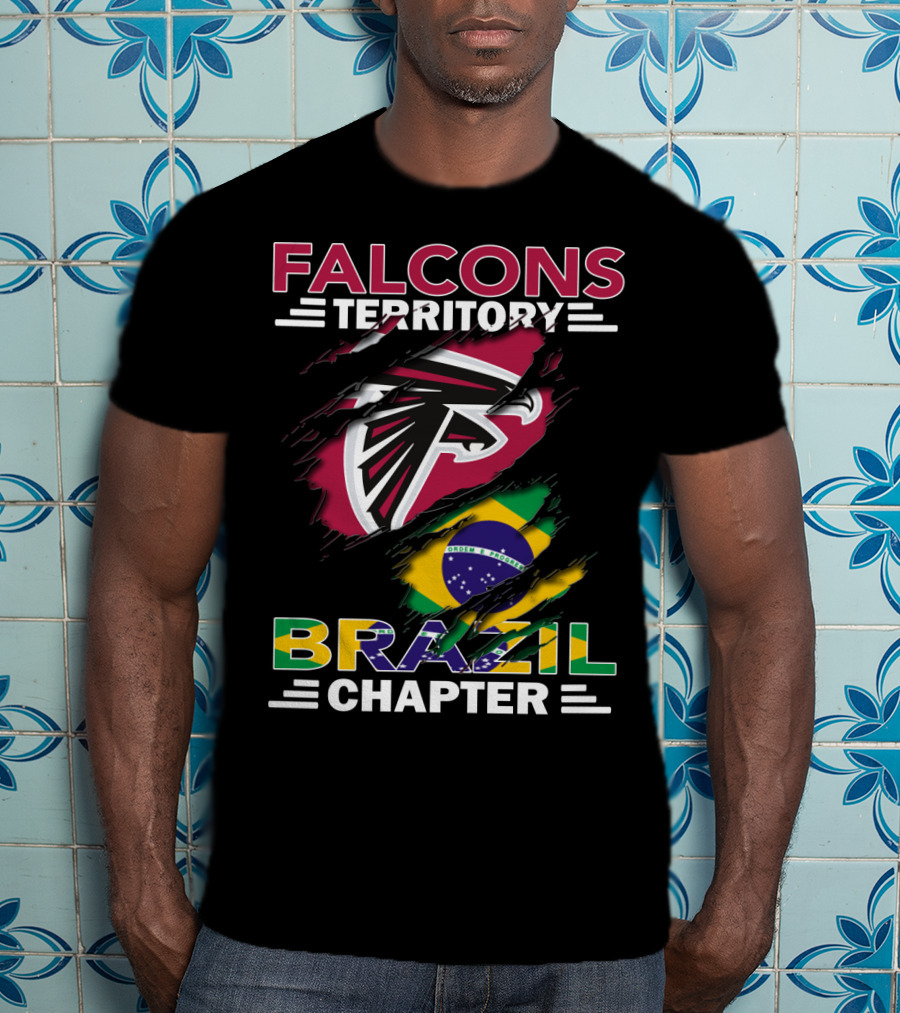 Falcons Territory Brazil Chapter NFL Fan Club South American Division T-Shirt