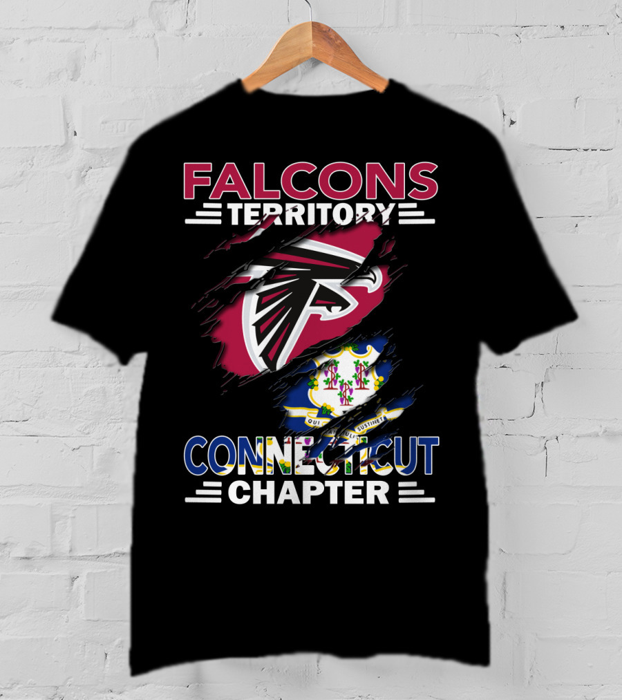 Falcons Territory Connecticut Chapter NFL Logo T-Shirt