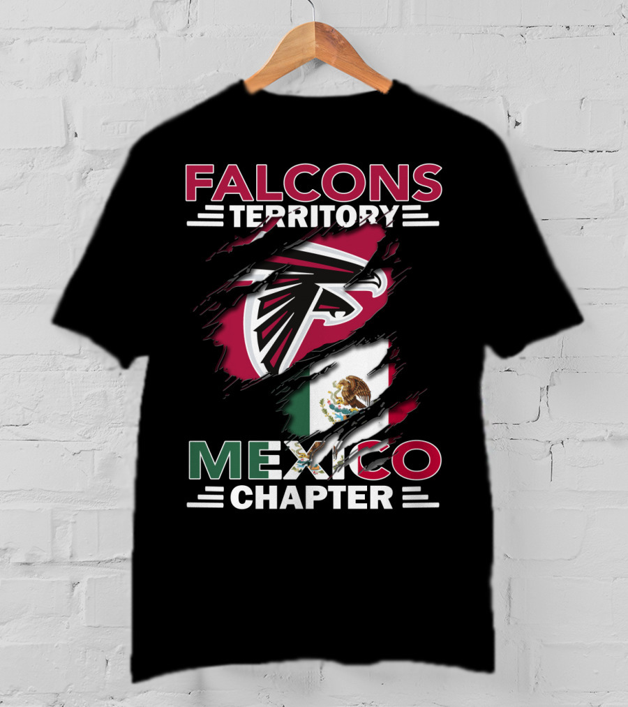 Falcons Territory Mexico Chapter Flag T-Shirt