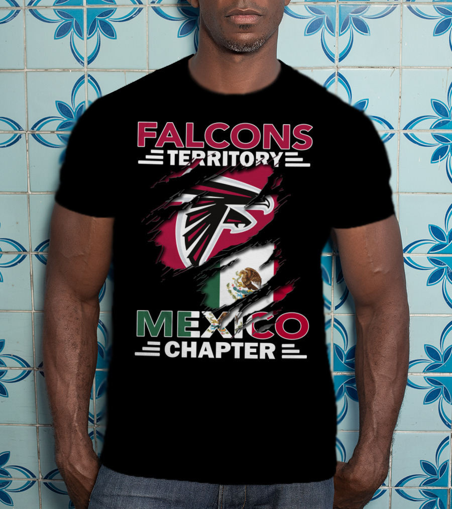 Falcons Territory Mexico Chapter Flag T-Shirt