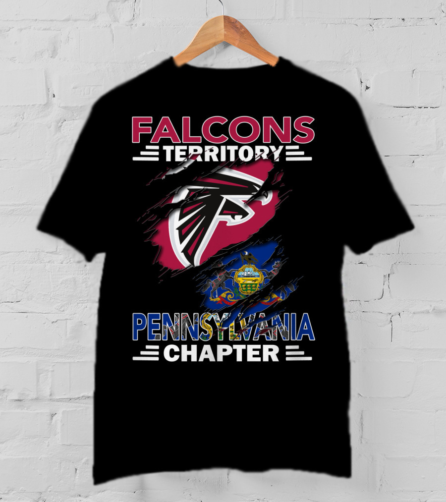 Falcons Territory Pennsylvania Chapter NFL Community Supporters T-Shirt
