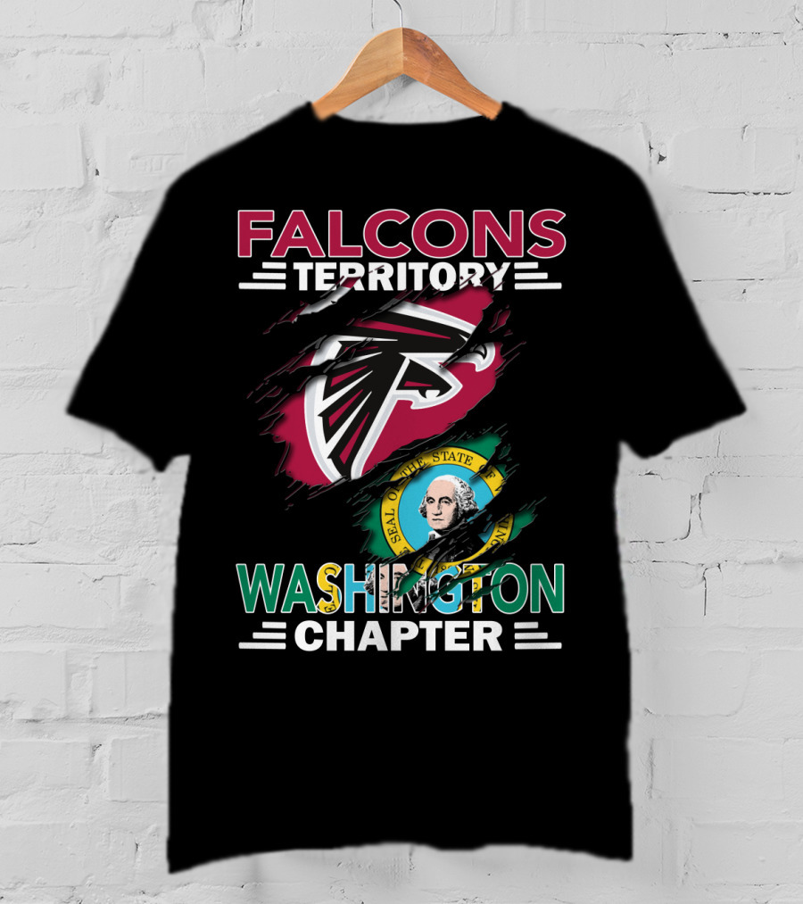 Falcons Territory Washington Chapter Seal T-Shirt