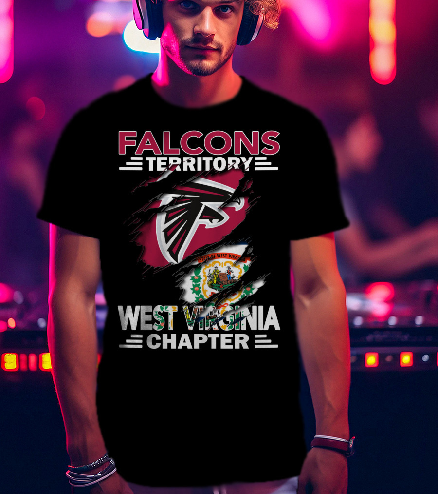 Falcons Territory West Virginia Chapter State Pride T-Shirt