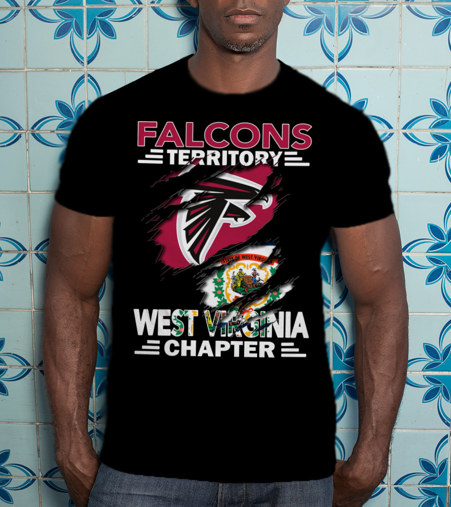 Falcons Territory West Virginia Chapter State Pride T-Shirt