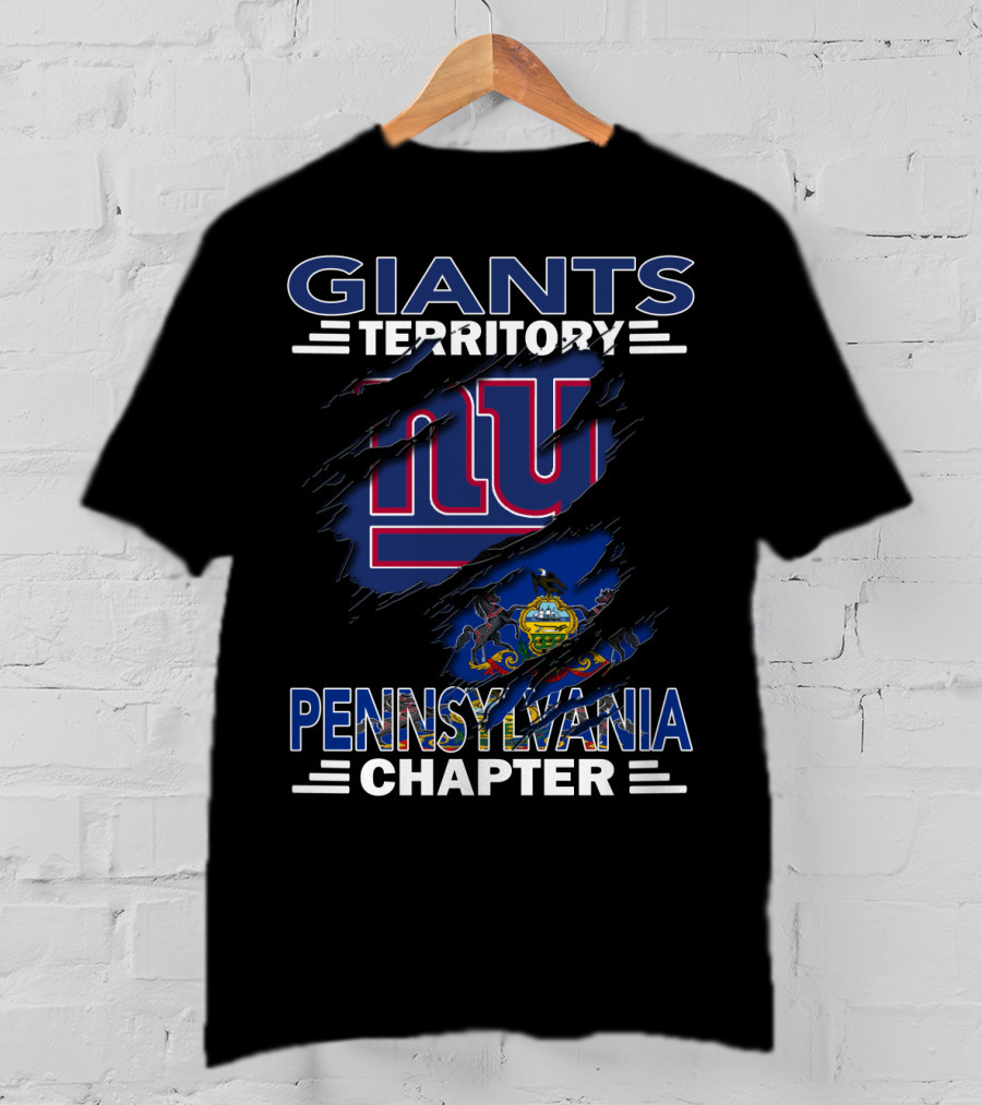 New York Giants Territory Pennsylvania Chapter T-Shirt
