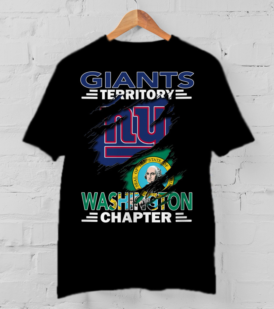 Giants Territory Washington Chapter Seal NY T-Shirt