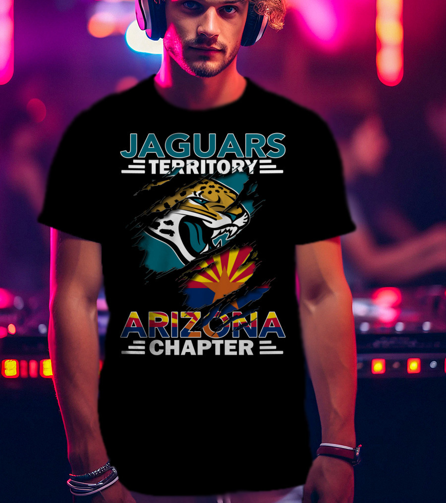 Jaguars Territory Arizona Chapter Sunburst T-Shirt
