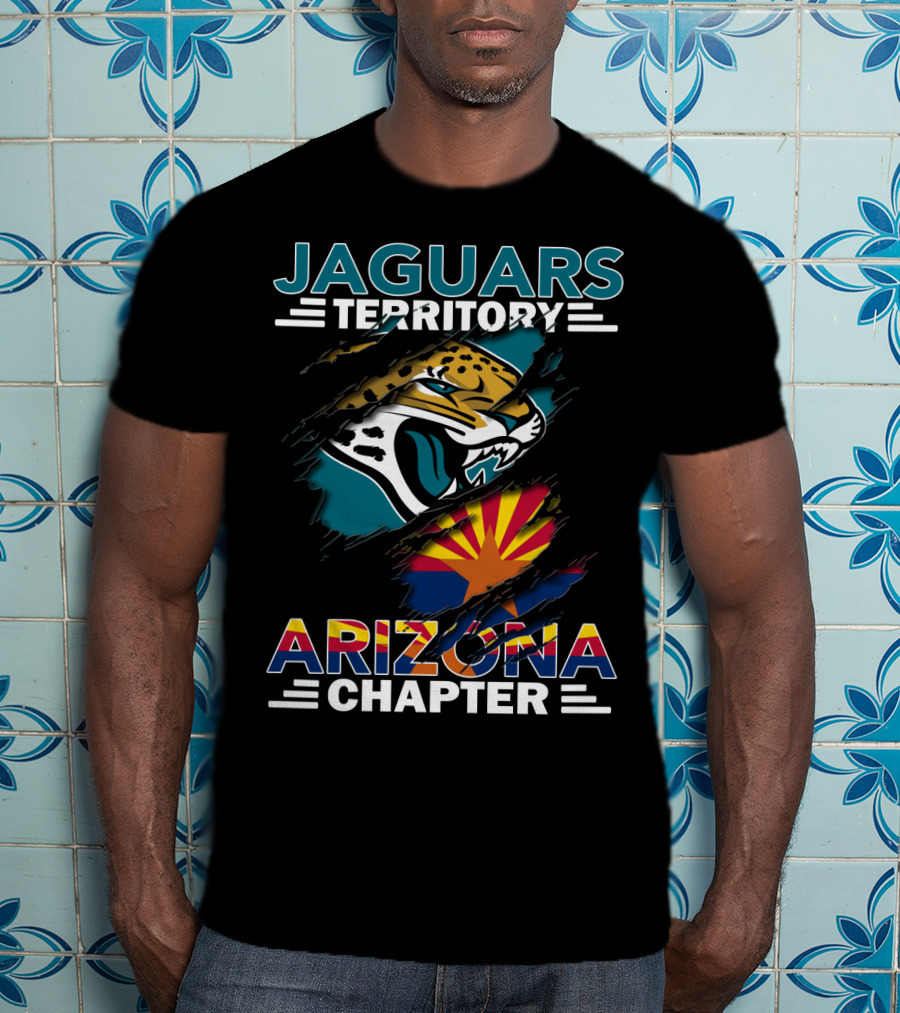Jaguars Territory Arizona Chapter Sunburst T-Shirt