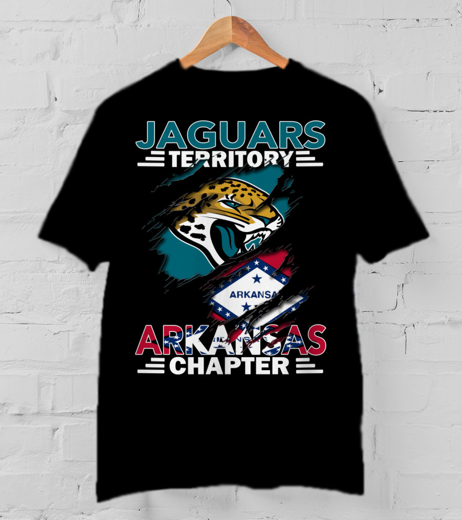 Jaguars Territory Arkansas Chapter Arkansas Flag Jaguar T-Shirt