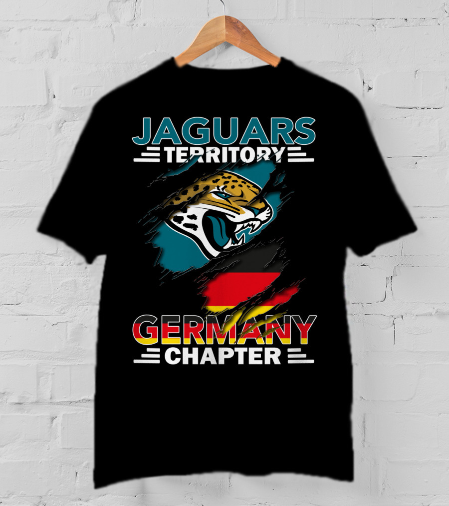 Jaguars Territory Germany Chapter Flag And Jaguar T-Shirt