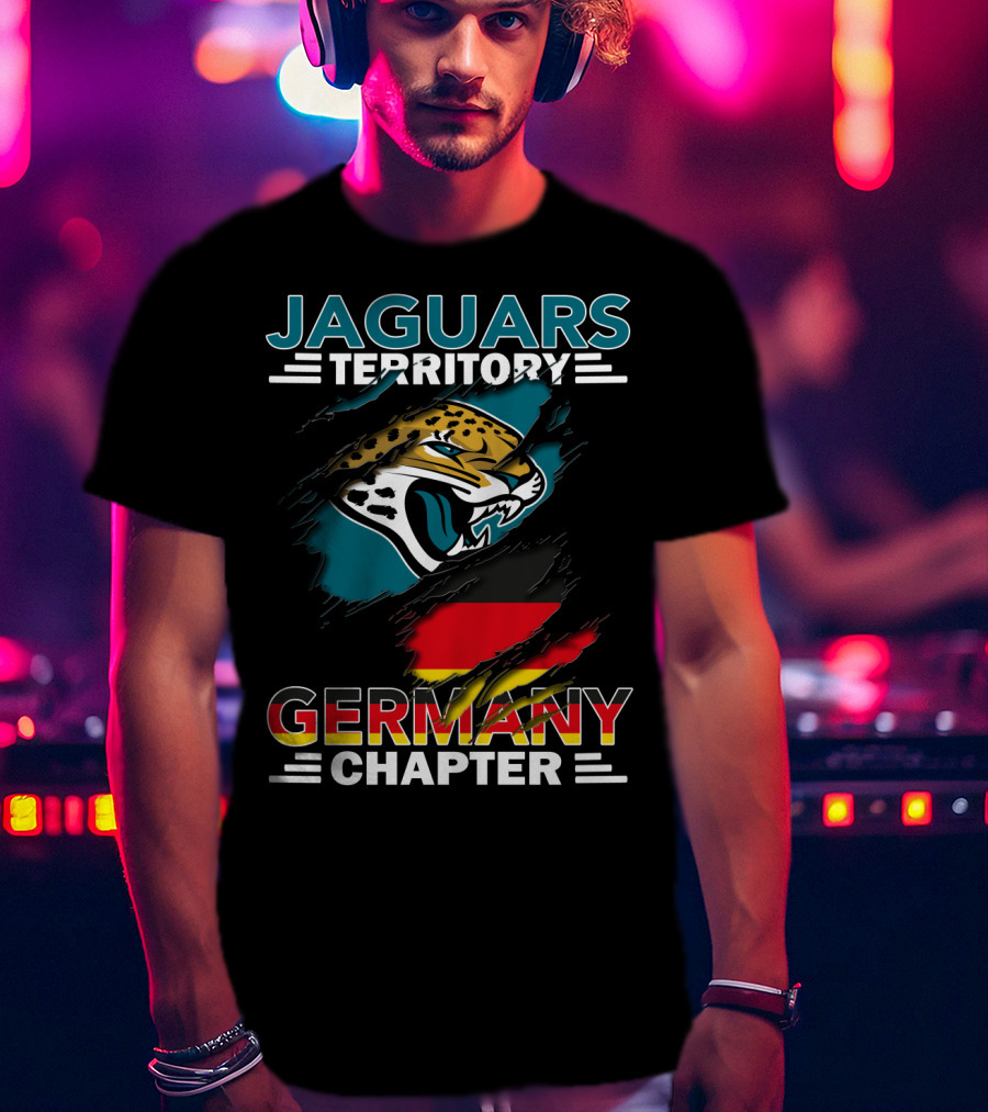 Jaguars Territory Germany Chapter Flag And Jaguar T-Shirt
