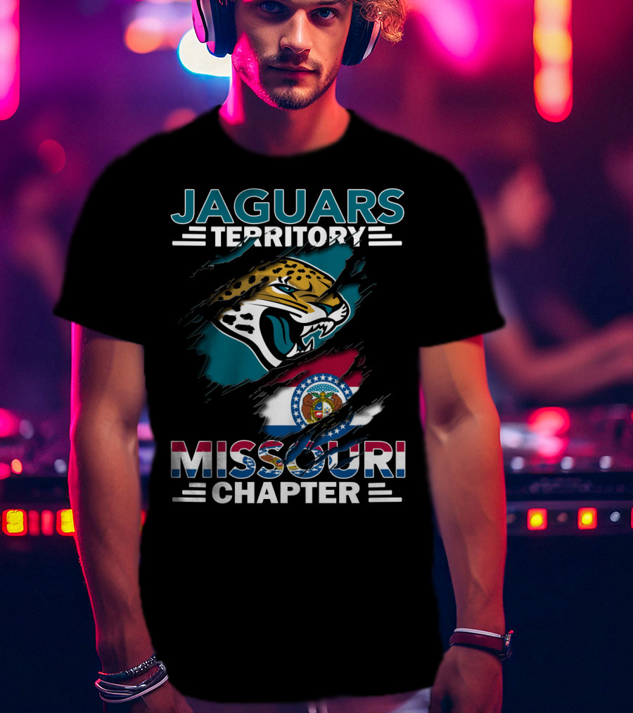 Jaguars Territory Missouri Chapter Flag T-Shirt