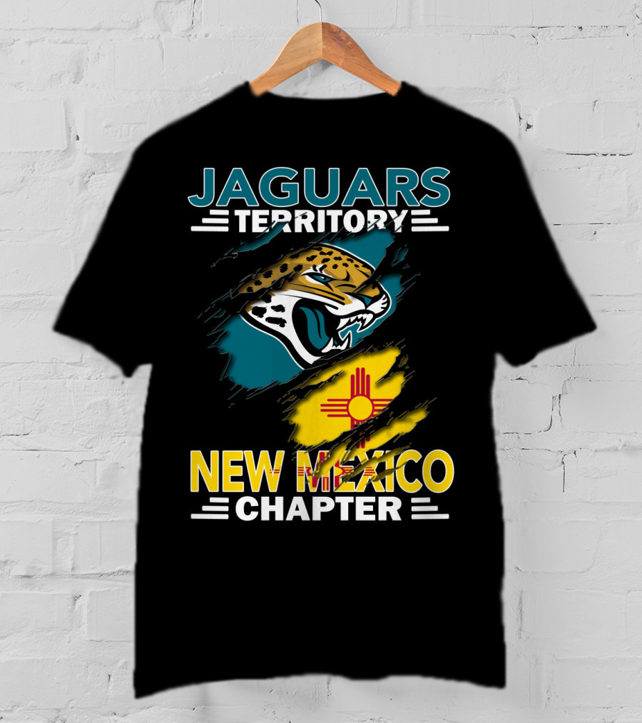 Jaguars Territory New Mexico Chapter State Pride And Team Spirit T-Shirt