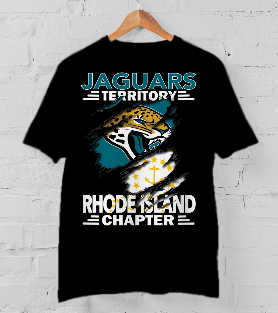 Jaguars Territory Rhode Island Chapter With Fierce Jaguar T-Shirt