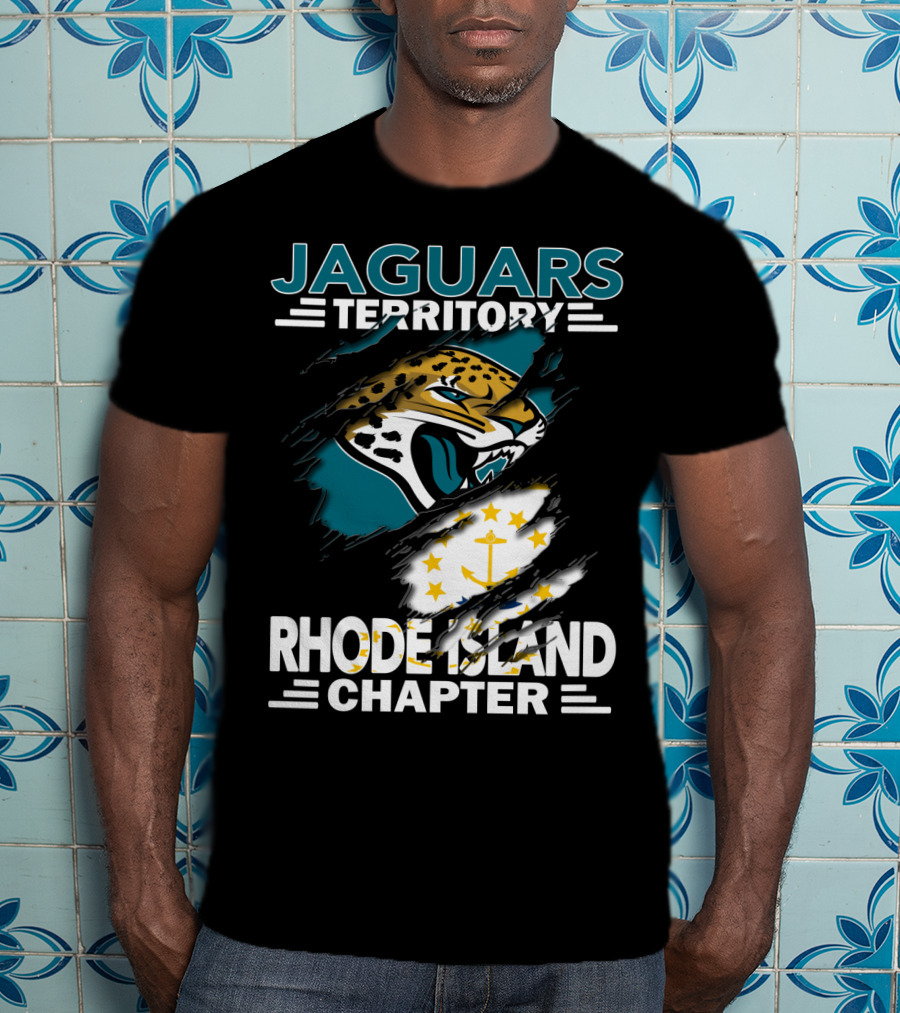 Jaguars Territory Rhode Island Chapter With Fierce Jaguar T-Shirt