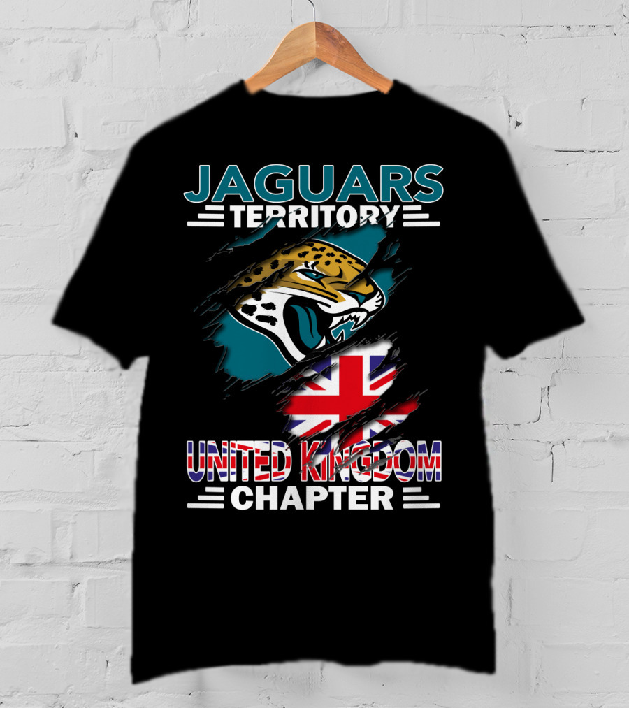 Jaguars Territory United Kingdom Chapter Union Flag T-Shirt