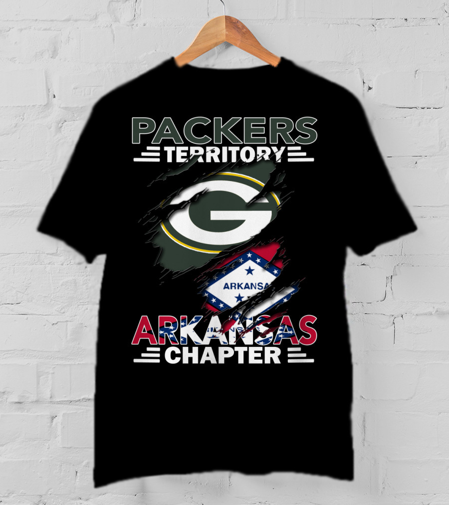 Packers Territory Arkansas Chapter Green Bay Fan Group T-Shirt