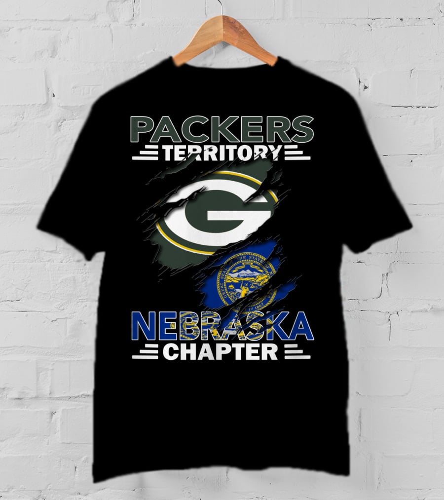 Packers Territory G Logo Nebraska Chapter State Seal T-Shirt
