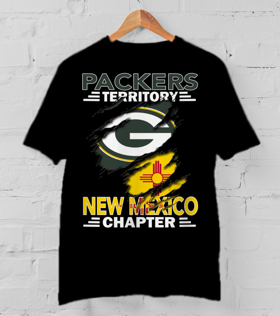 Packers Territory New Mexico Chapter G Logo And Zia T-Shirt