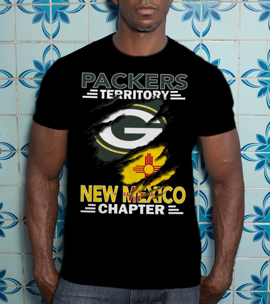 Packers Territory New Mexico Chapter G Logo And Zia T-Shirt
